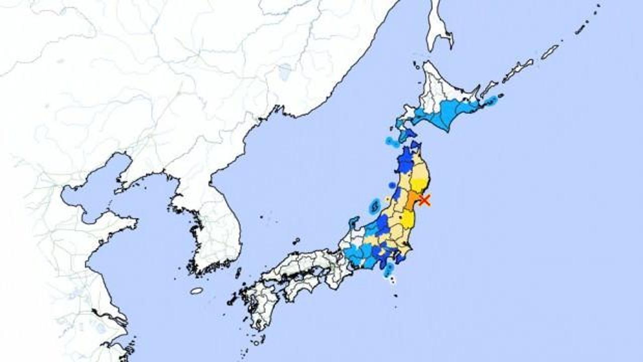 Japonya'da çok şiddetli deprem