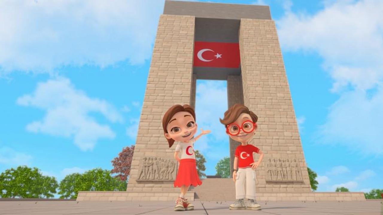 TRT'den çocuklar için online Çanakkale gezisi
