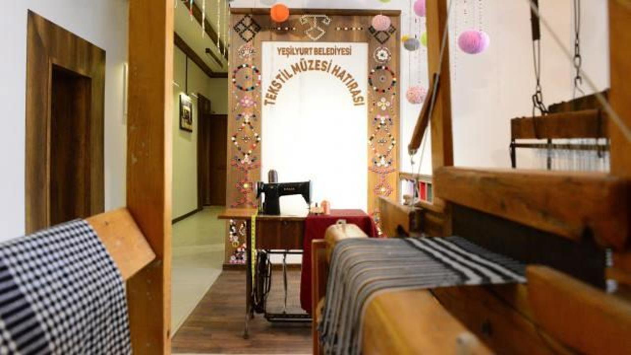 Yeşilyurt Belediyesi Ahmet Çalık Tekstil Müzesi, ziyaretçilerini tarihi bir yolculuğa çıkarıyor