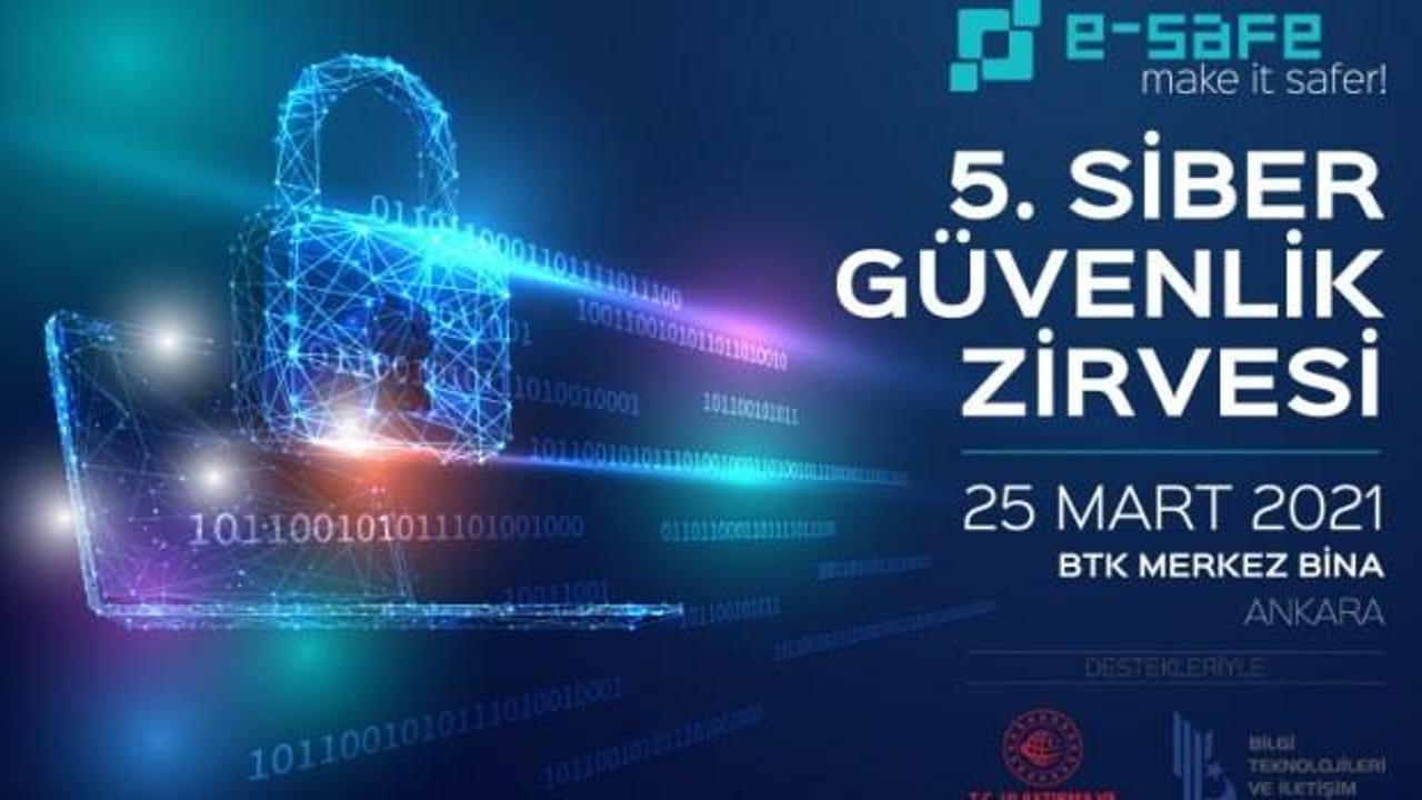 5. e-Safe Siber Güvenlik Zirvesi Türksat sponsorluğunda gerçekleşecek