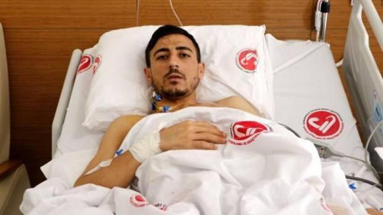 Annesinin b&ouml;breğiyle hayata tutundu