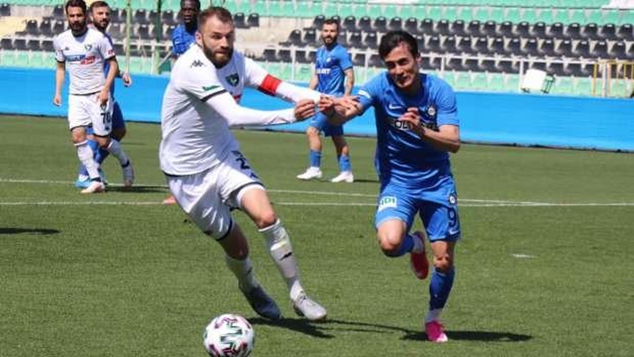 Denizlispor, 1. Lig ekibi Altay'a yenildi