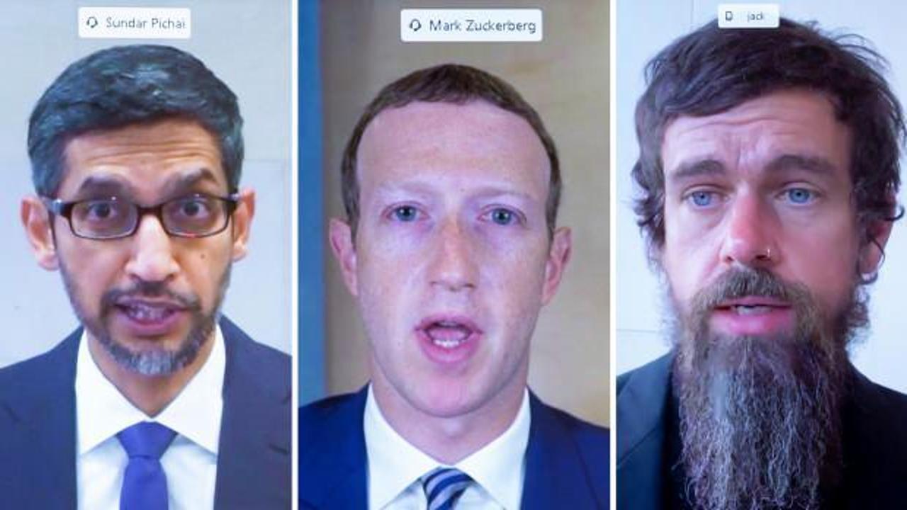 Facebook, Google ve Twitter CEO'ları itirafta bulundu