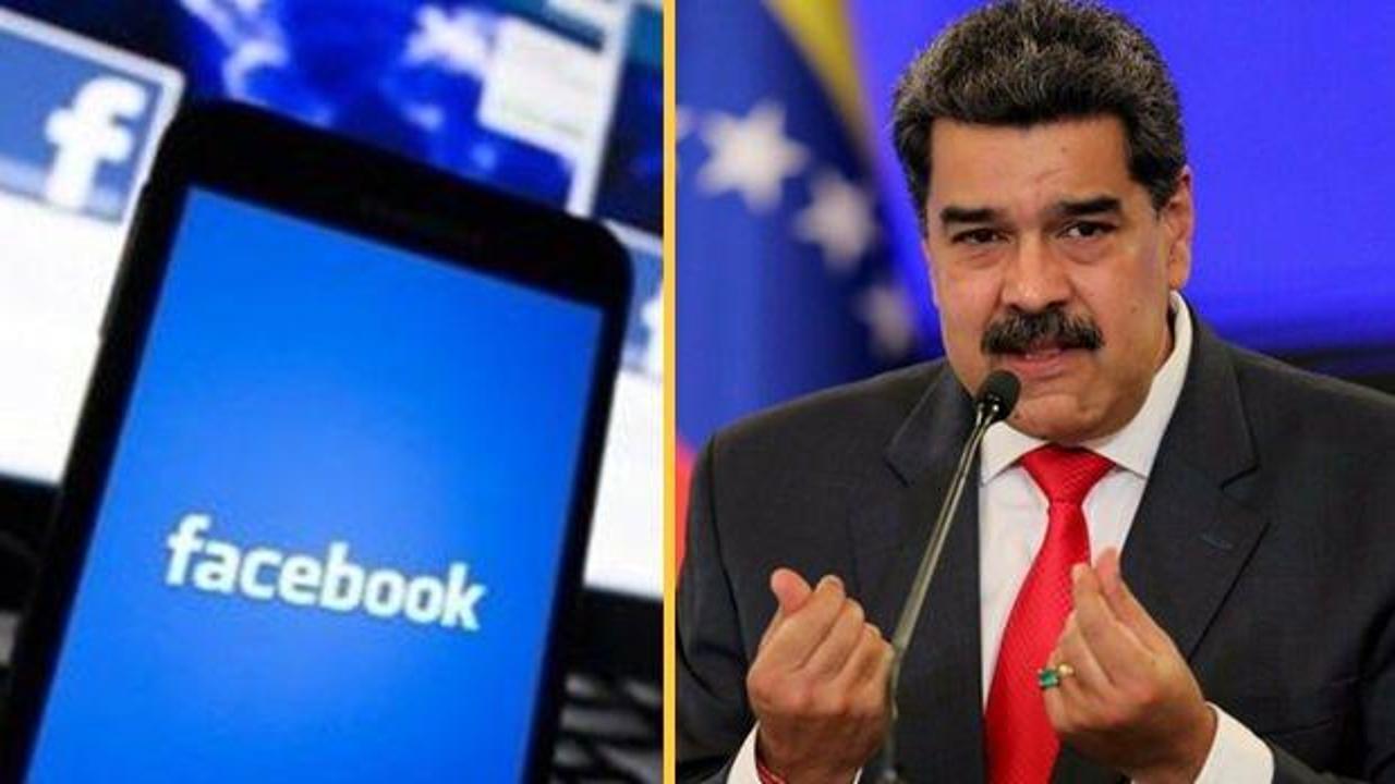 Facebook hesabı dondurulan Maduro'dan tepki
