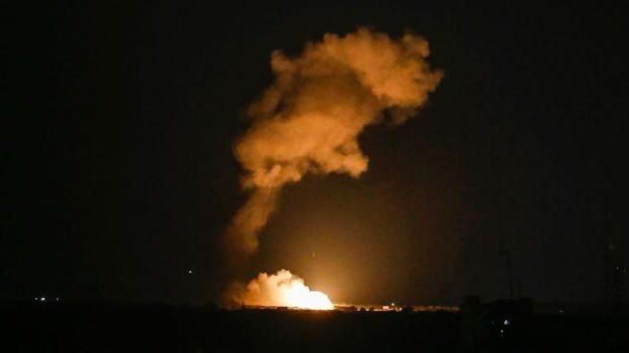 İsrail savaş uçakları Gazze'yi hedef aldı