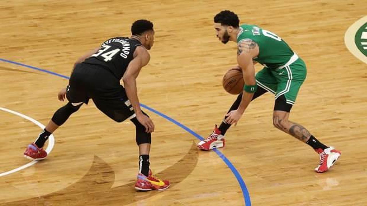 Bucks'ın 8 maçlık galibiyet serisine Celtics son verdi