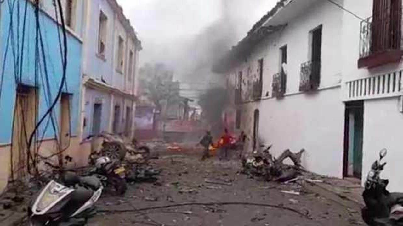 Kolombiya’da bombalı araçla saldırı: 17 yaralı