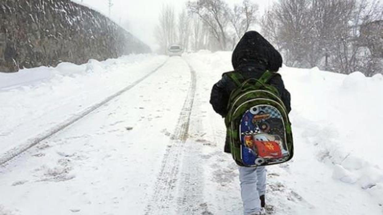 Konya, Çankırı, Yozgat ve  Kırşehir'de okullar tatil edildi