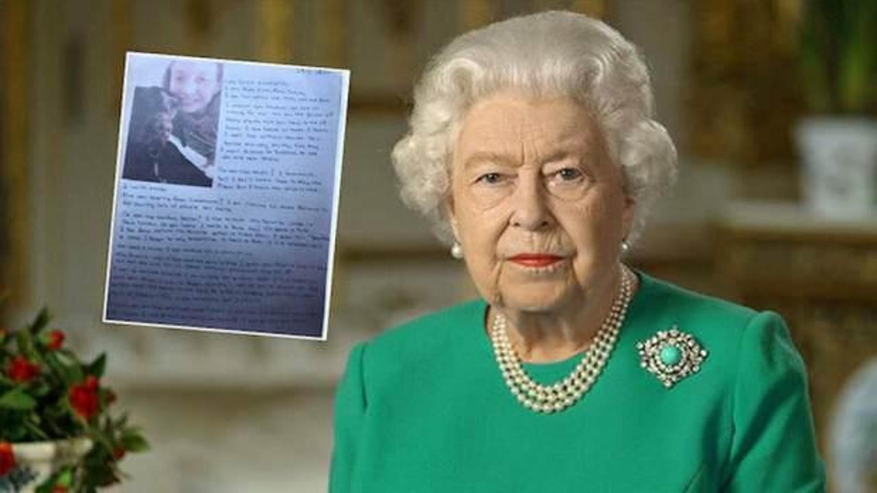 Kraliçesi Elizabeth'ten Türk öğrencinin mektubuna yanıt