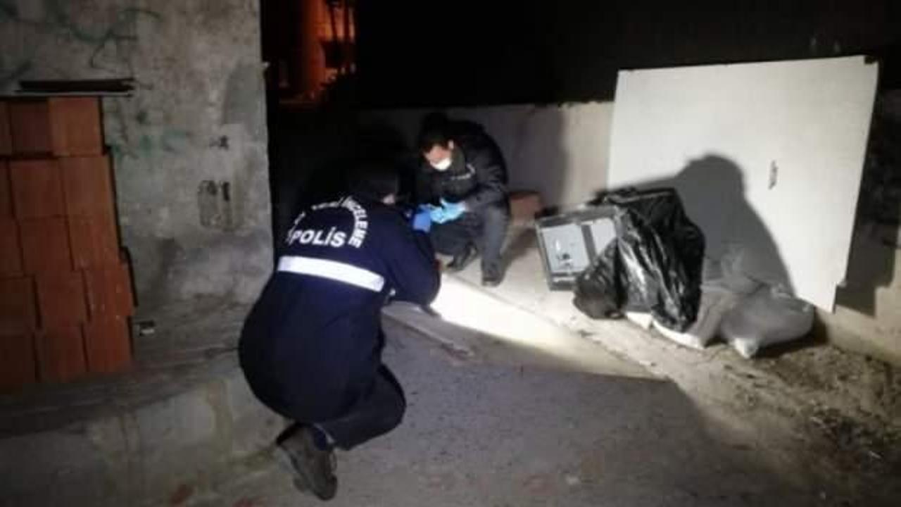 Sokak ortasında &ccedil;elik kasa bulundu