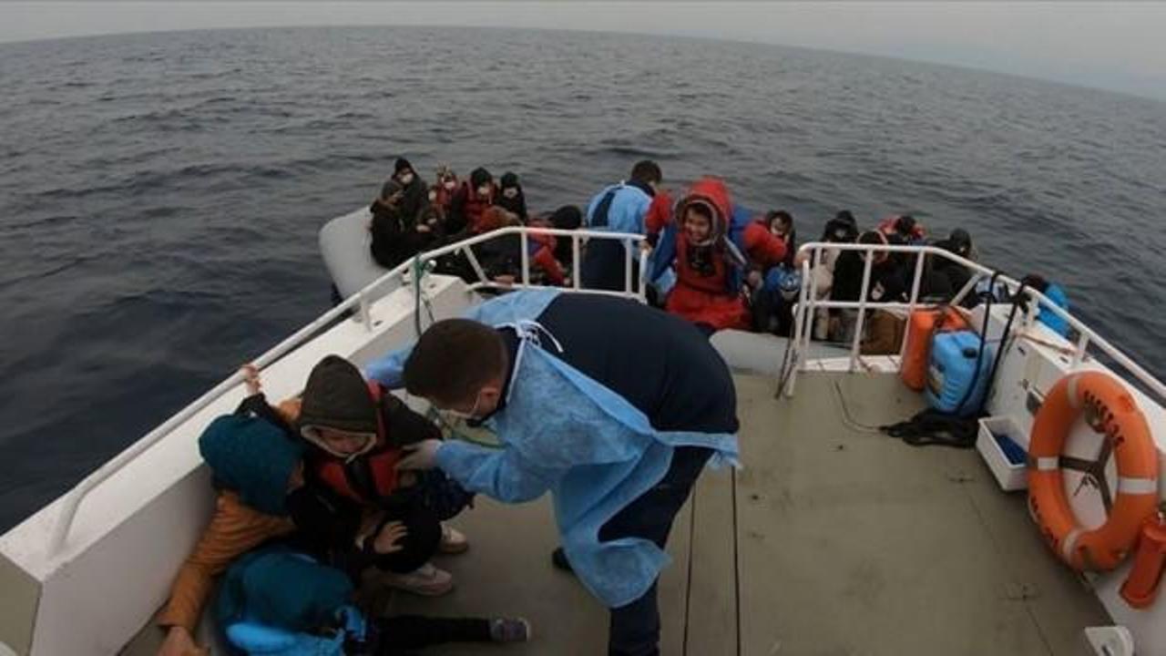 Yunanlılar ölüme terk etti: Sahil güvenlik ekipleri 48 sığınmacıyı kurtardı