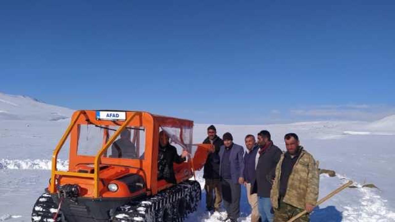 Yaylada donma tehlikesi geçiren 8 kişiyi jandarma ve AFAD kurtardı
