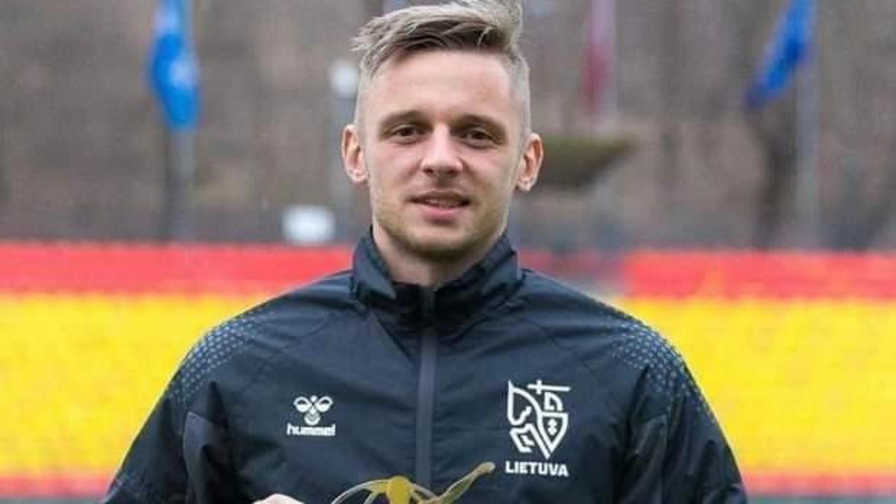 Erzurumsporlu Novikovas, Litvanya’da yılın futbolcusu seçildi