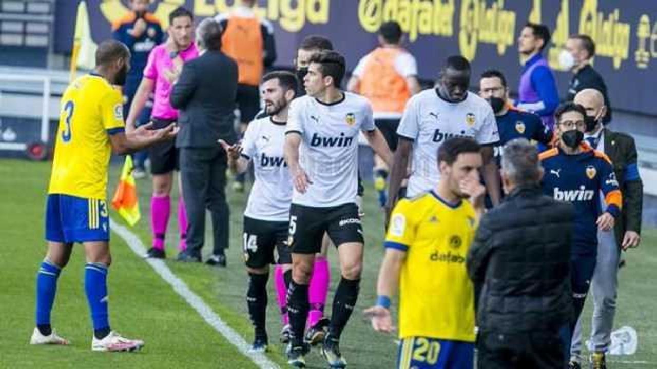 Cadiz-Valencia maçında ırkçı saldırı!