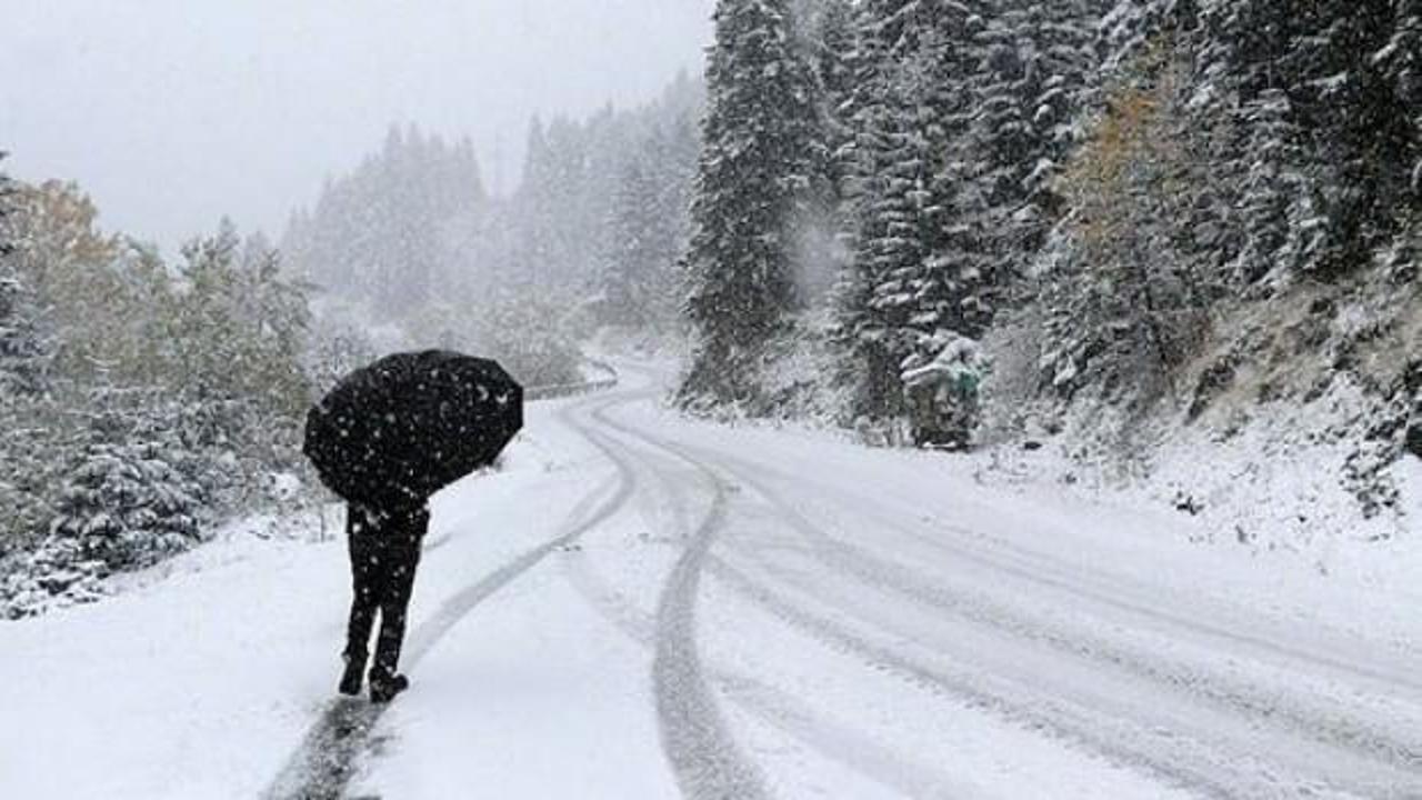 Meteorolojiden kar yağışı uyarısı