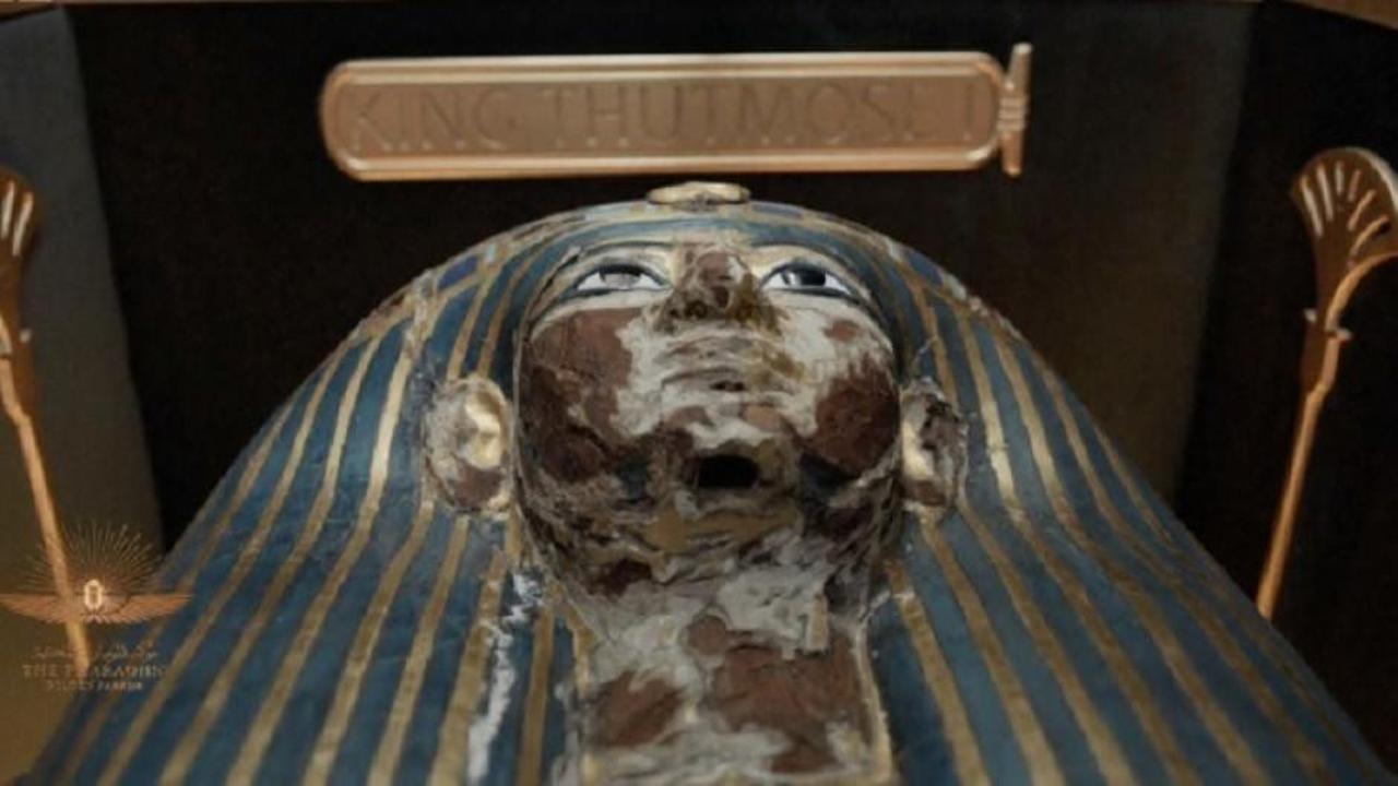 22 Firavun mumyası yeni yerinde ziyaretçileri ağırlıyor