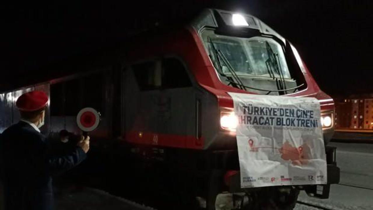 Bor ihracatında ikinci tren Çin'e doğru yola çıktı
