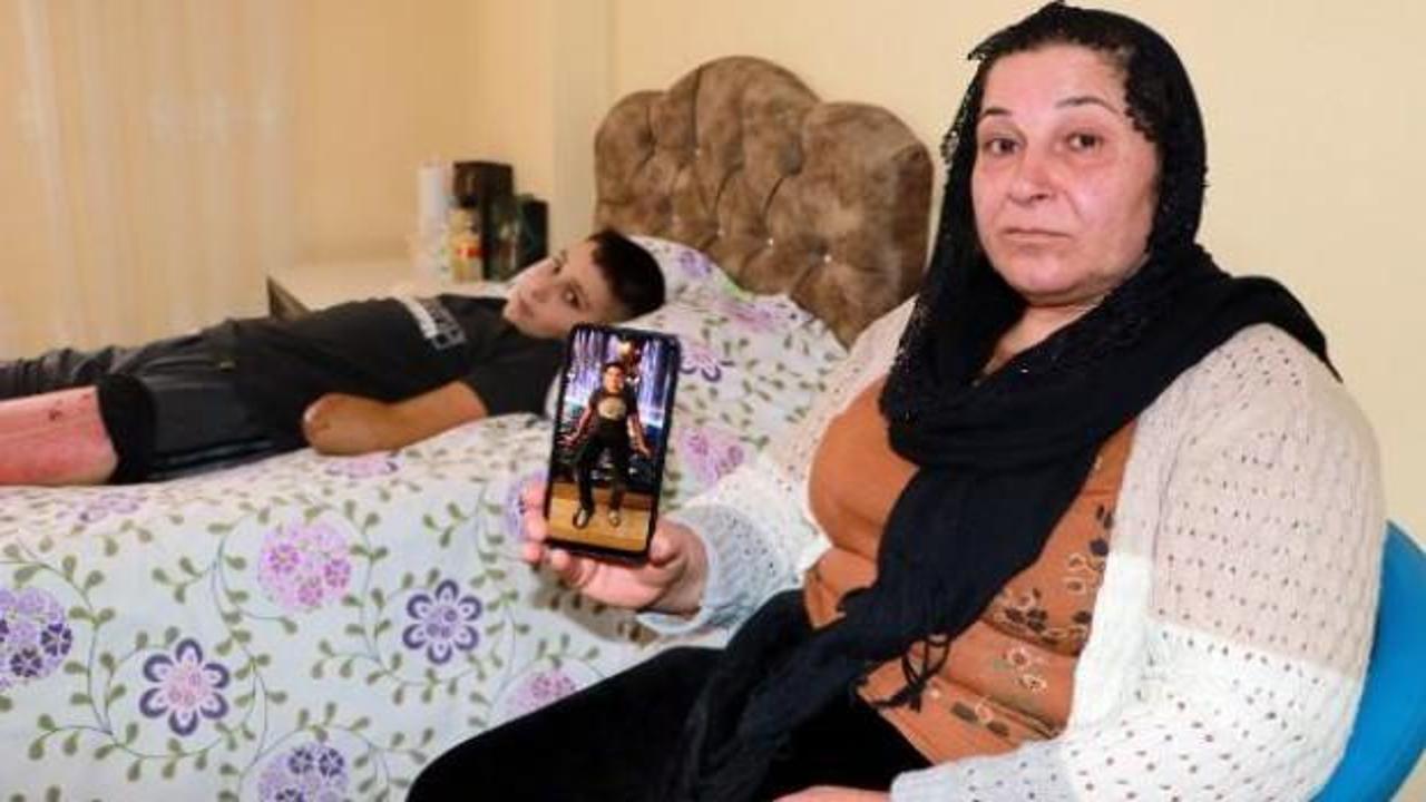 Elektrik akımına kapılan k&uuml;&ccedil;&uuml;k Furkan, yardım bekliyor