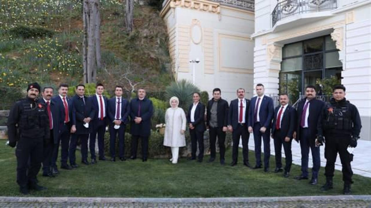 Emine Erdoğan, emniyet teşkilatının Polis Haftası'nı kutladı