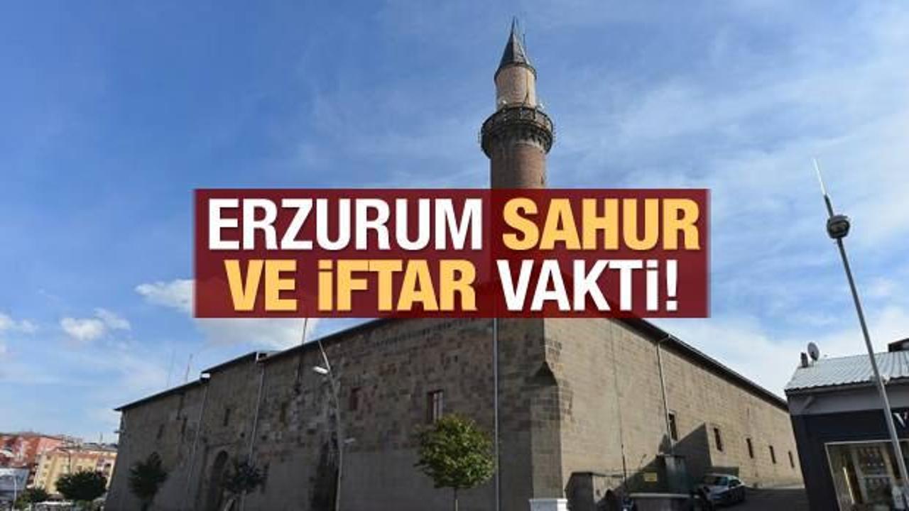 Erzurum İmsakiye 2021: Diyanet Erzurum sahur saatleri ve iftar vakti