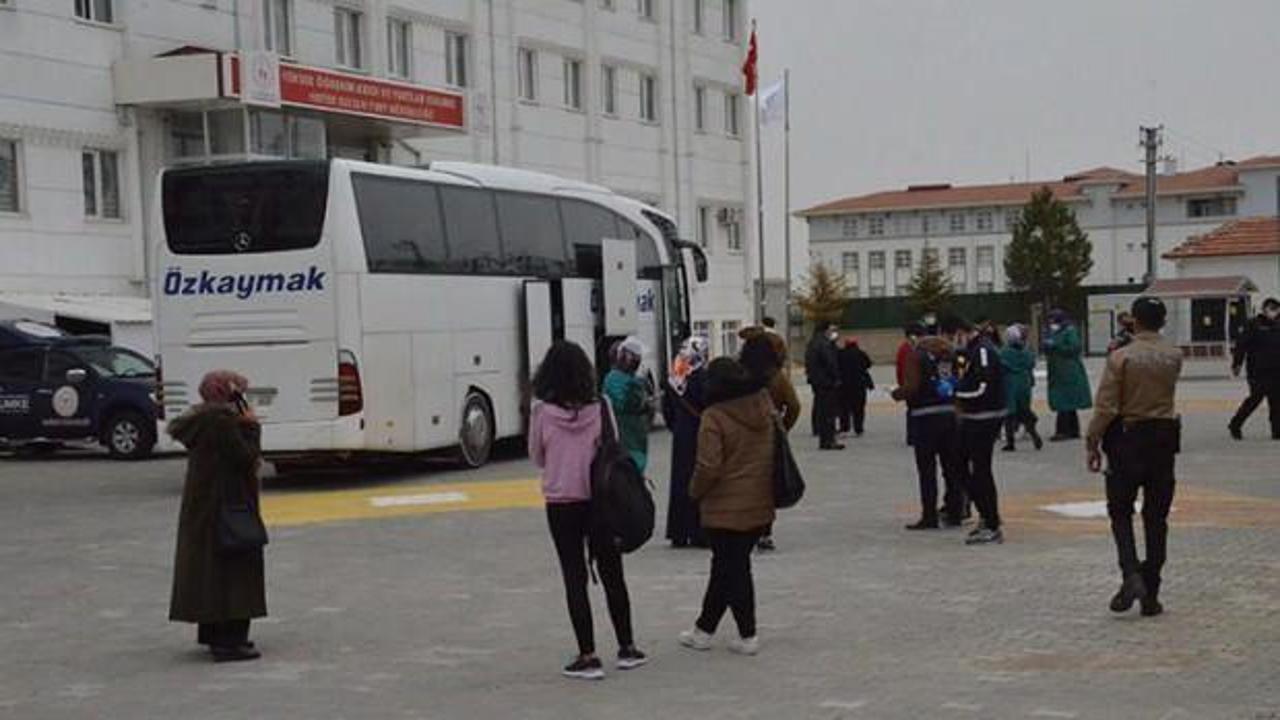 Karaman'da yolcu otobüsünde koronavirüslü yolcu çıktı! 16 kişi karantinaya alındı