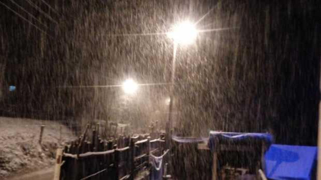 Kastamonu’da yoğun kar yağışı