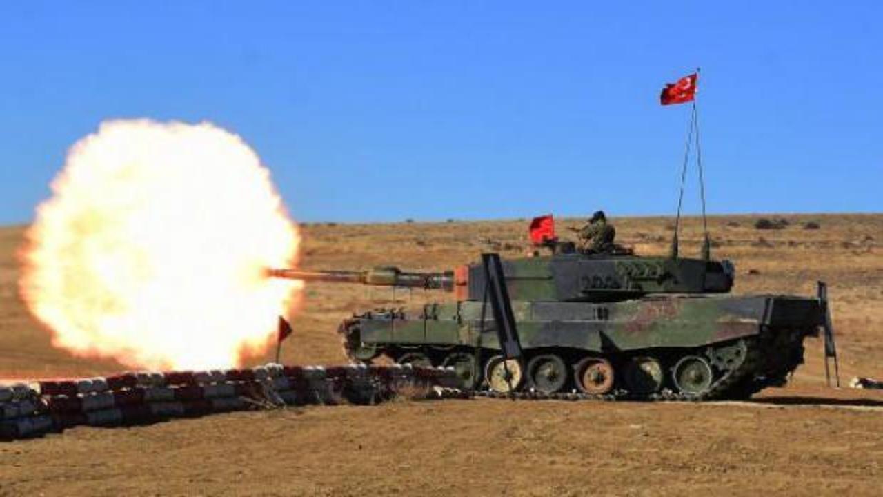MSB: Ankara'da tank topu atışları icra edildi