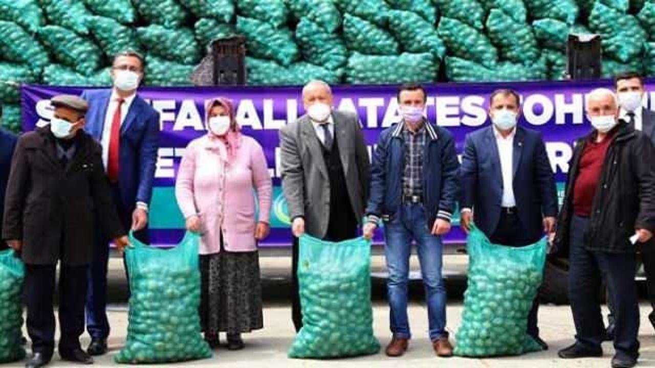 Ordu&rsquo;da &uuml;reticiye 100 ton tohumluk patates dağıtılacak