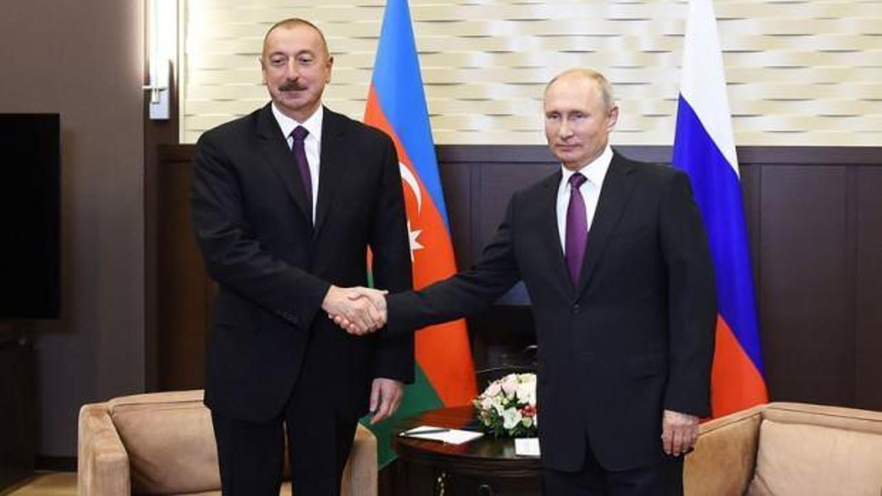 Putin ile Aliyev Karabağ'daki durumu görüştü