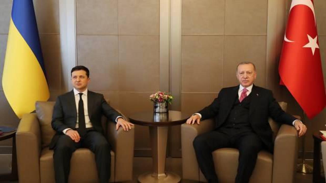 Zelenskiy-Erdoğan görüşmesi sona erdi