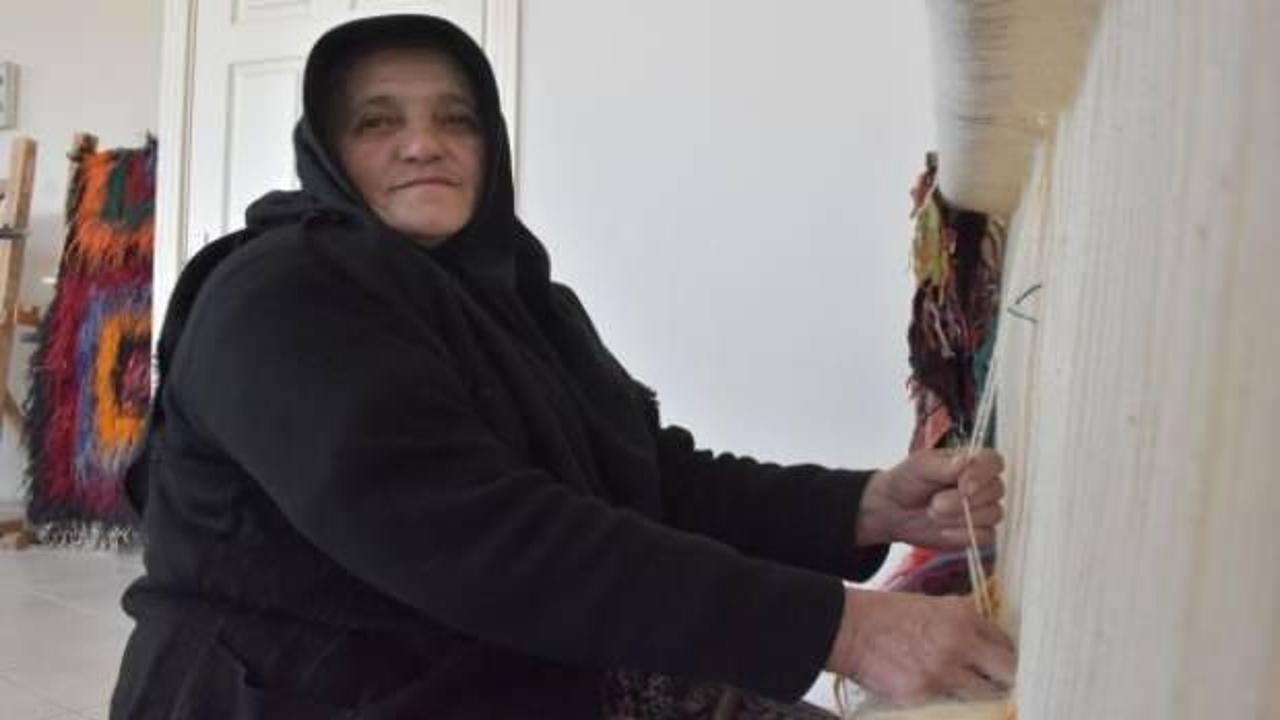 &Ccedil;eyizinden kalma 't&uuml;l&uuml;ce' kilimini satıp, hacca gitmek istiyor