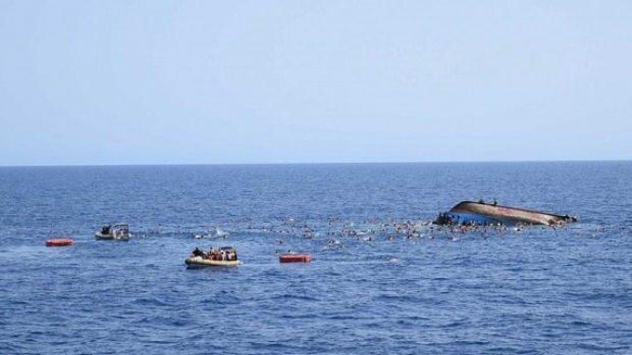 Göçmen teknesi battı: 34 ölü