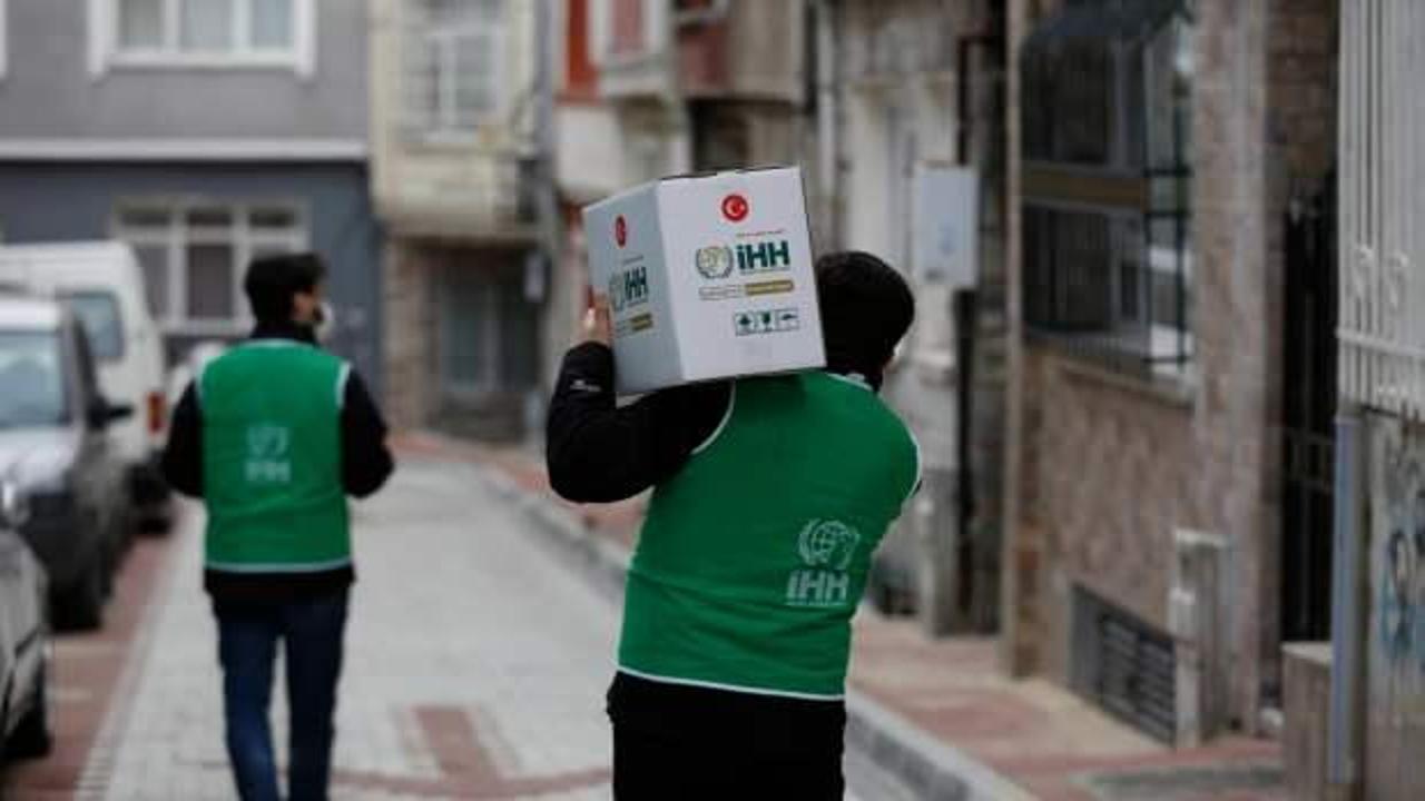 İHH'dan İstanbul’da binlerce aileye kumanya dağıtımı