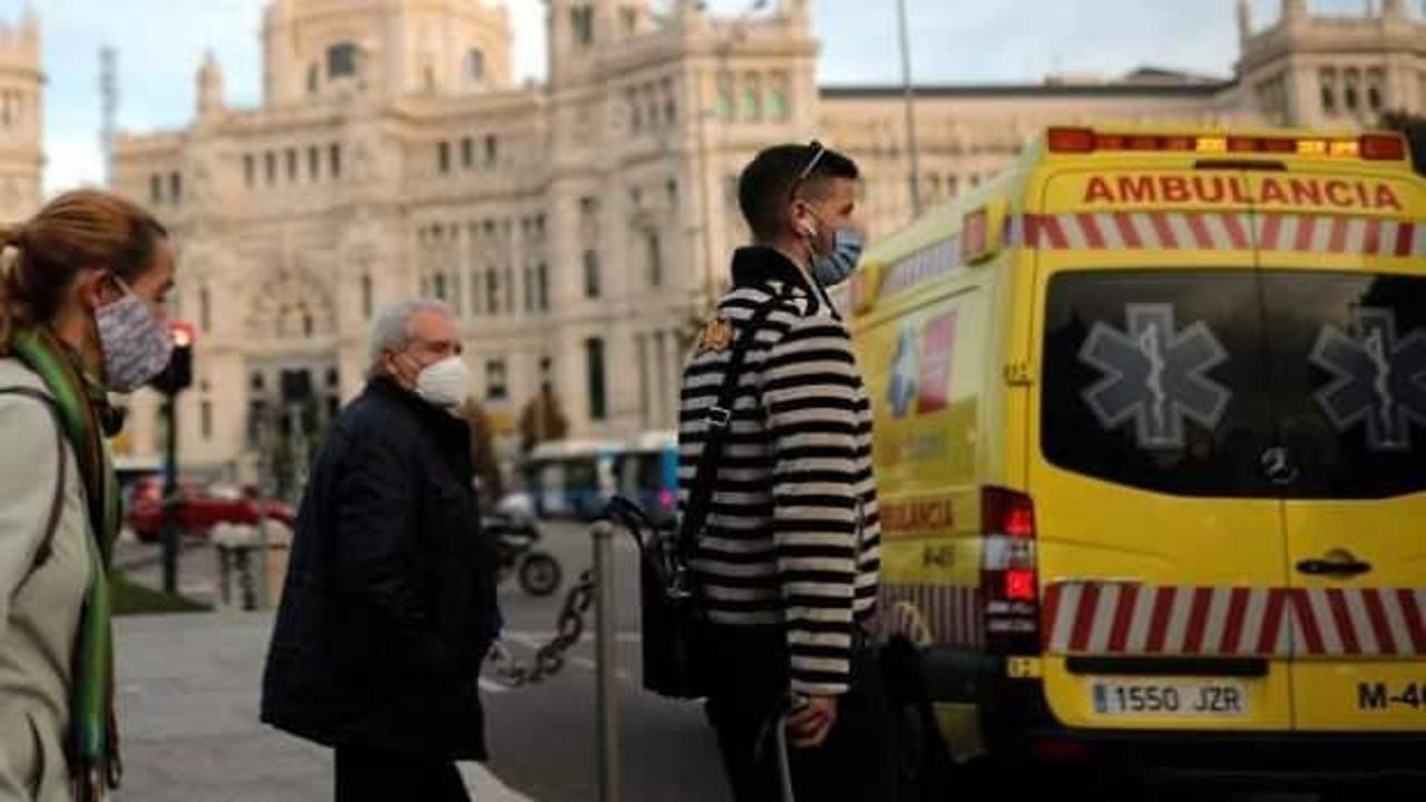 İspanya'da koronavirüsten bir günde 99 can kaybı