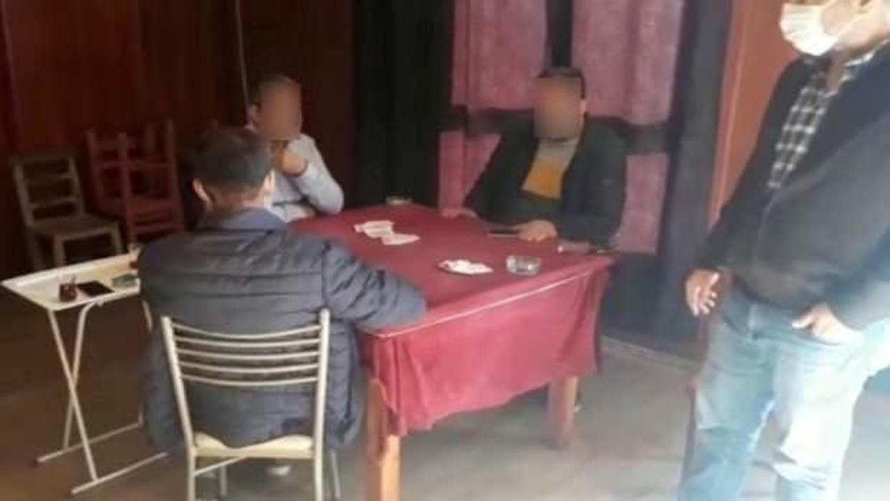 Osmaniye'de kumar baskını: 5 kişiye 25 bin lira ceza