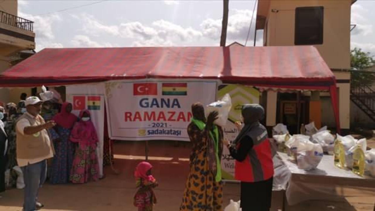 Sadakataşı Derneğinden Gana’ya ramazan yardımı