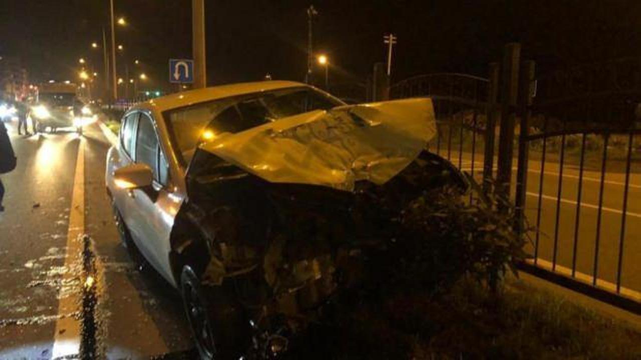 Trabzon’da trafik kazası: 3 yaralı