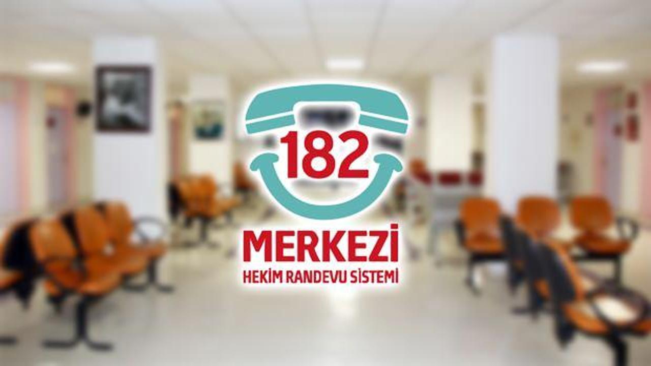 Alo 182 neden açılmıyor? Merkezi Hastane Randevu Sistemi (MHRS) randevu alma!