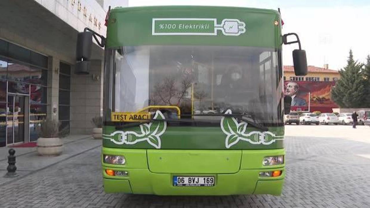 Ankara'da 23 eski EGO otobüsü elektrikli otobüse dönüştürülecek