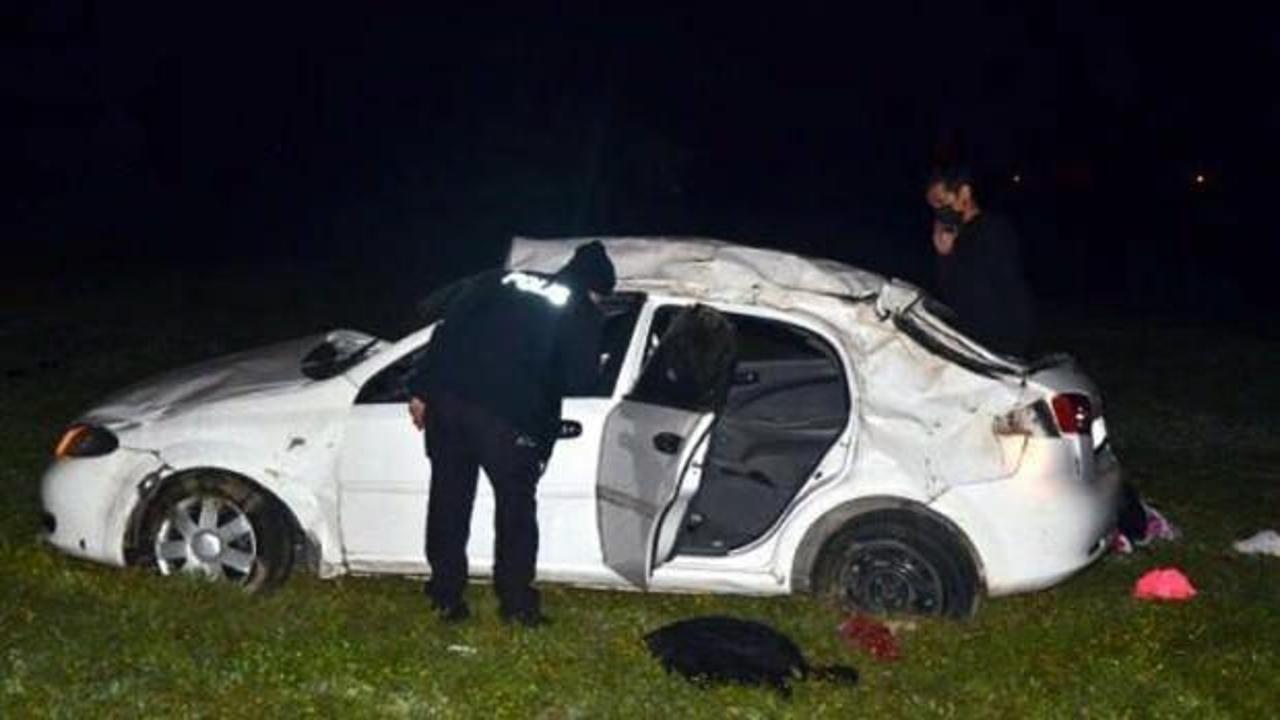 Antalya'da feci kaza: 1 ölü 4 yaralı