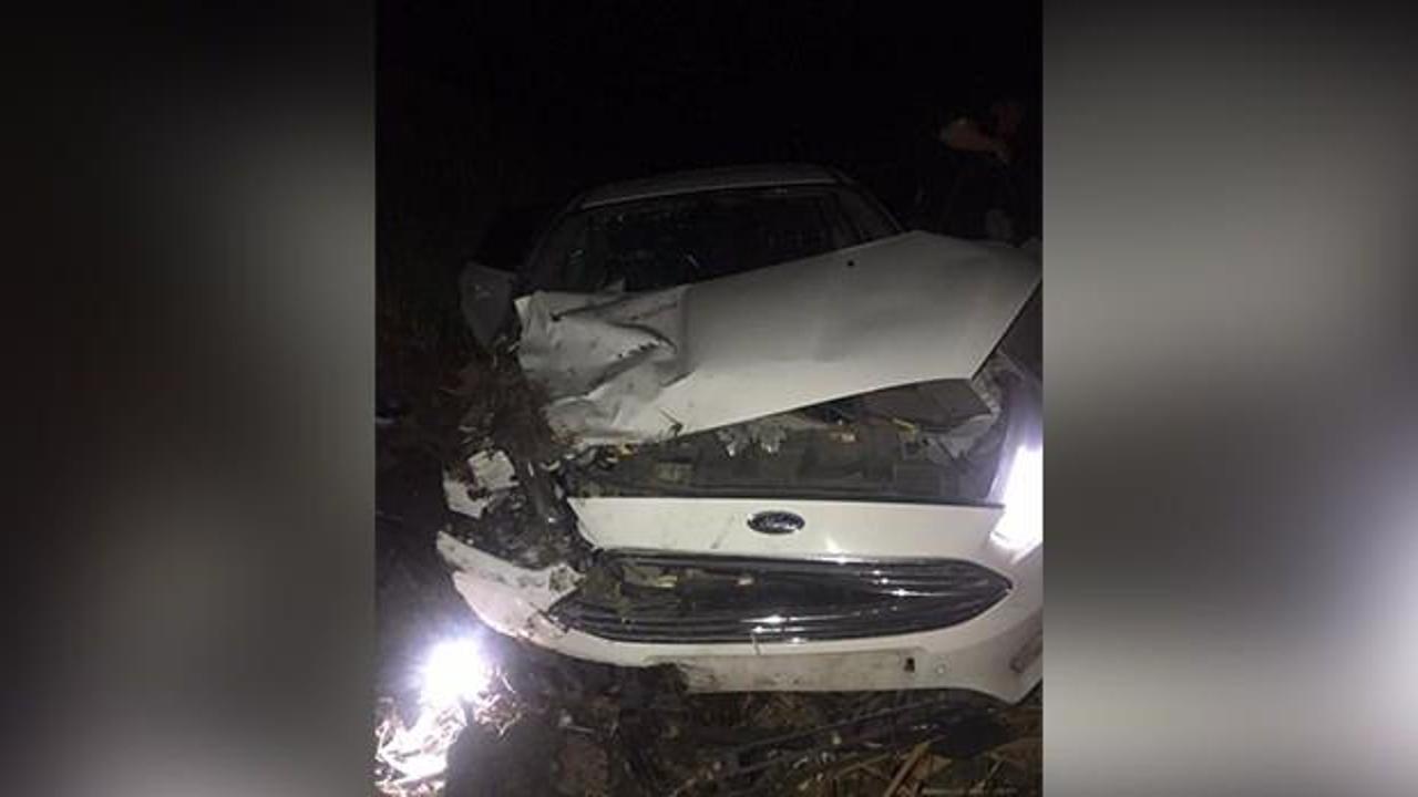 Bakan Koca, sağlık çalışanlarının kaza yaptığı otomobili paylaştı