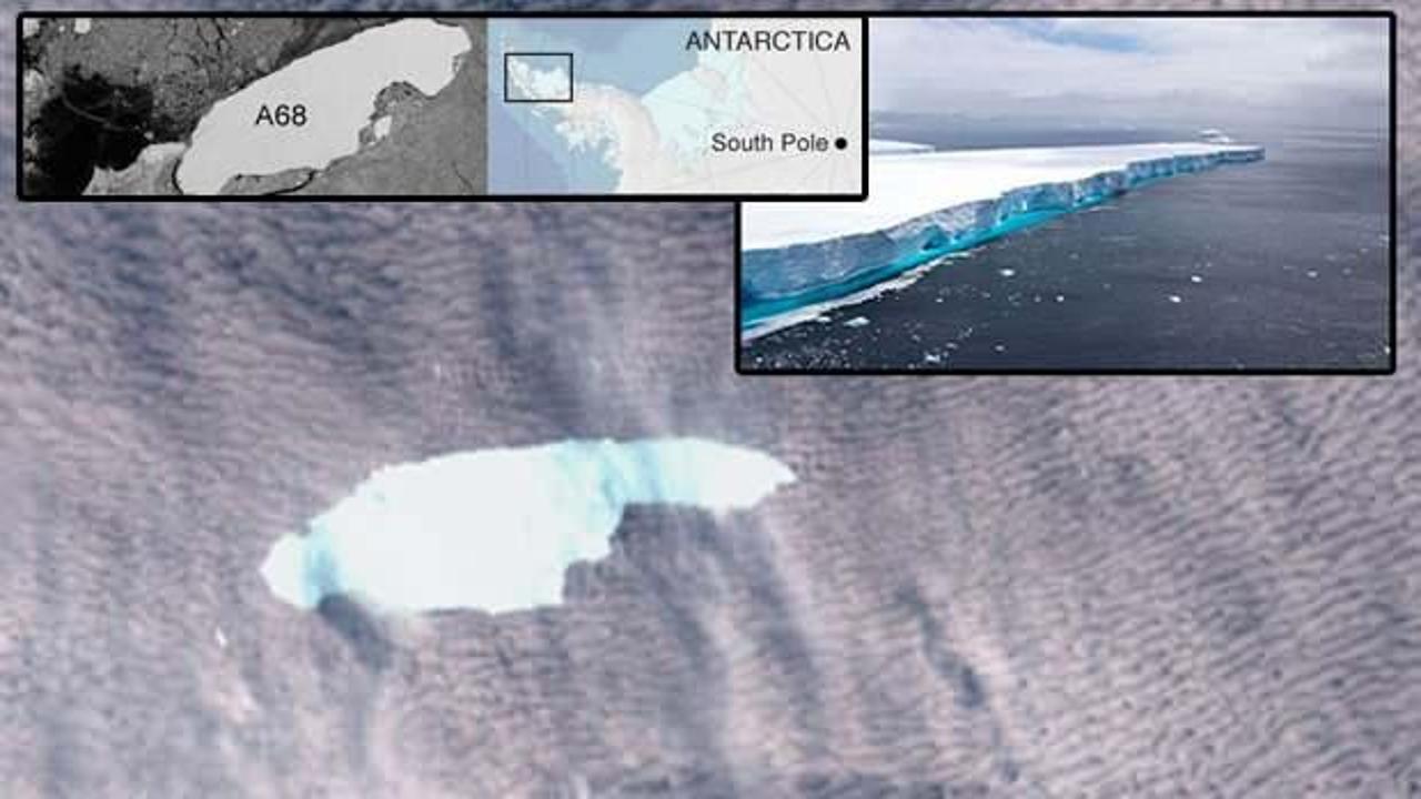 Dünyanın en büyük buz dağı tamamen yok oldu