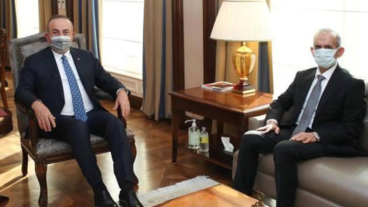 Dışişleri Bakanı Çavuşoğlu Irak Türkmen Cephesi Başkanı ile görüştü