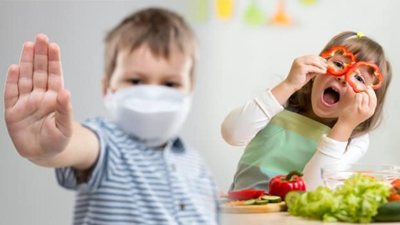 Doğru beslenmeyle çocukları koronavirüsten koruyun!