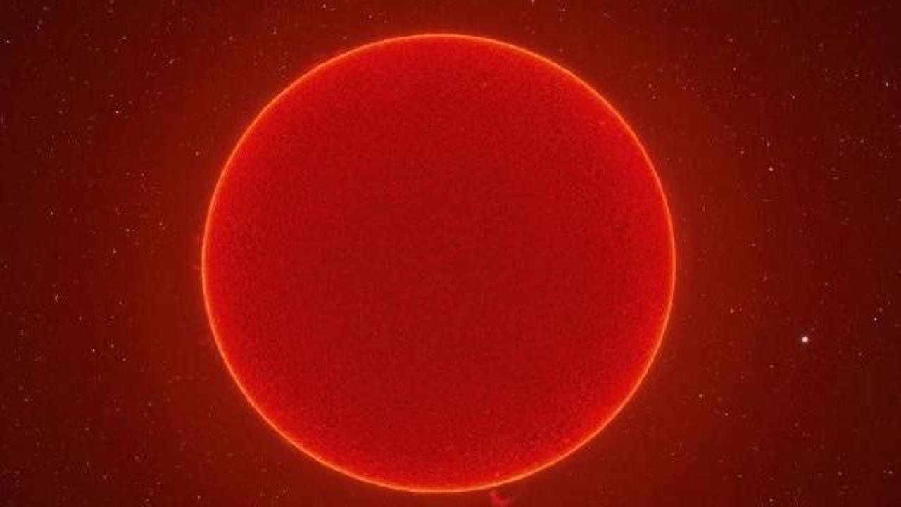 Güneş’in 230 megapiksellik fotoğrafı çekildi
