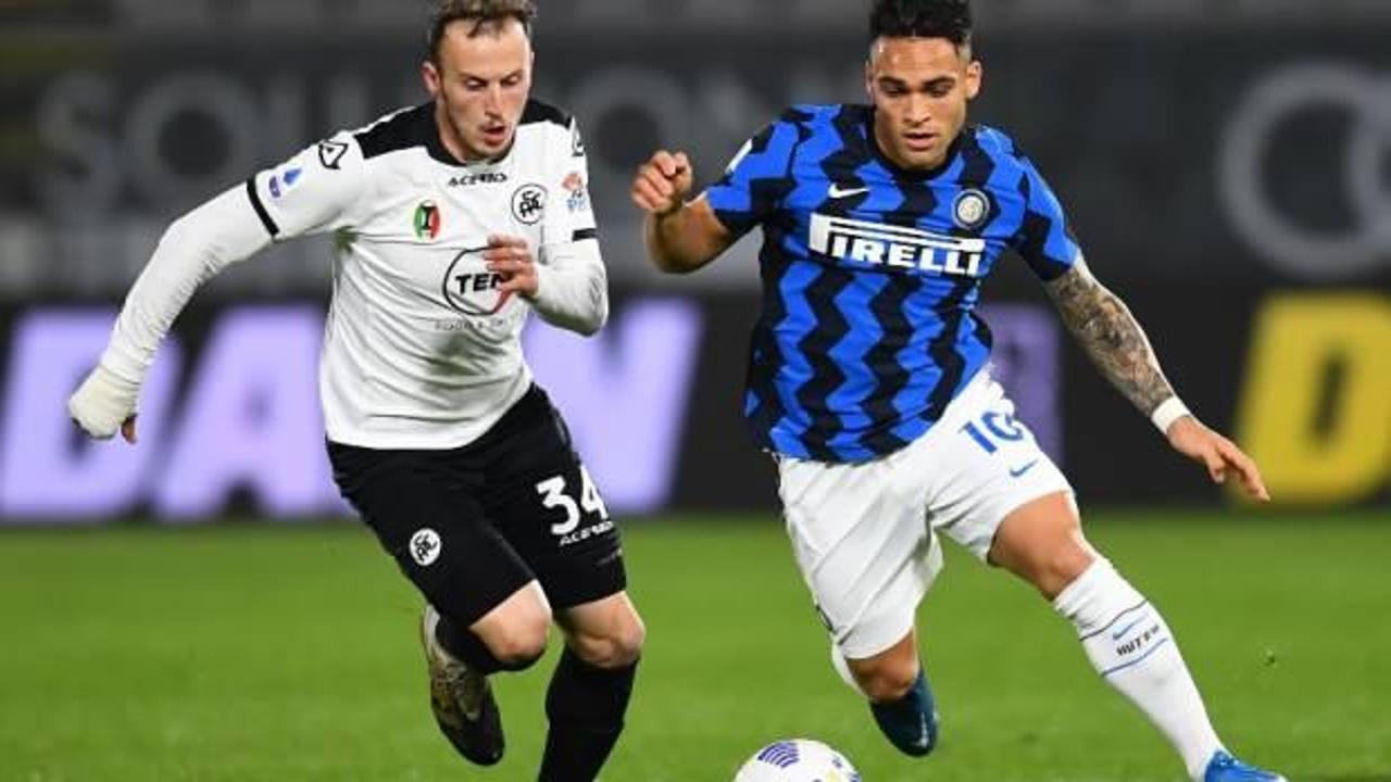 Inter, deplasmanda Spezia ile berabere kaldı