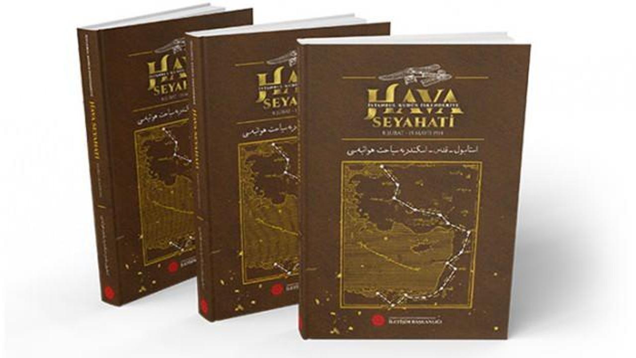 'İstanbul-Kudüs-İskenderiye Hava Seyahati kitabı