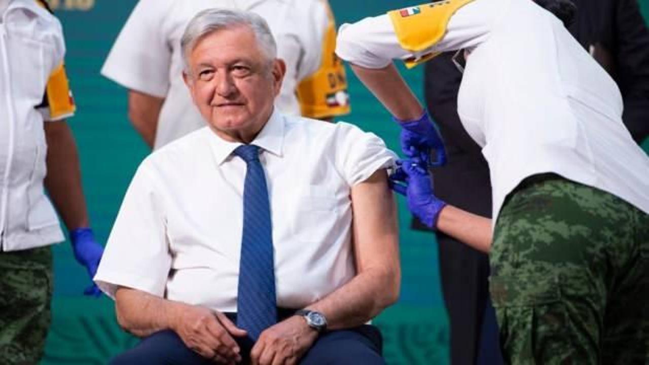 Meksika Devlet Başkanı Lopez Obrador Kovid-19 aşısı oldu