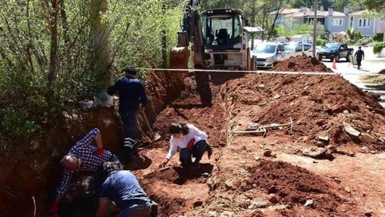 Muğla'da 2 bin 300 yıllık mezar bulundu