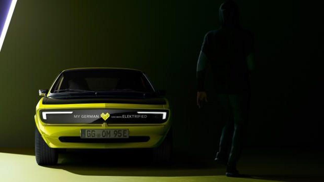 Opel Manta, elektrikli motor ile geldi